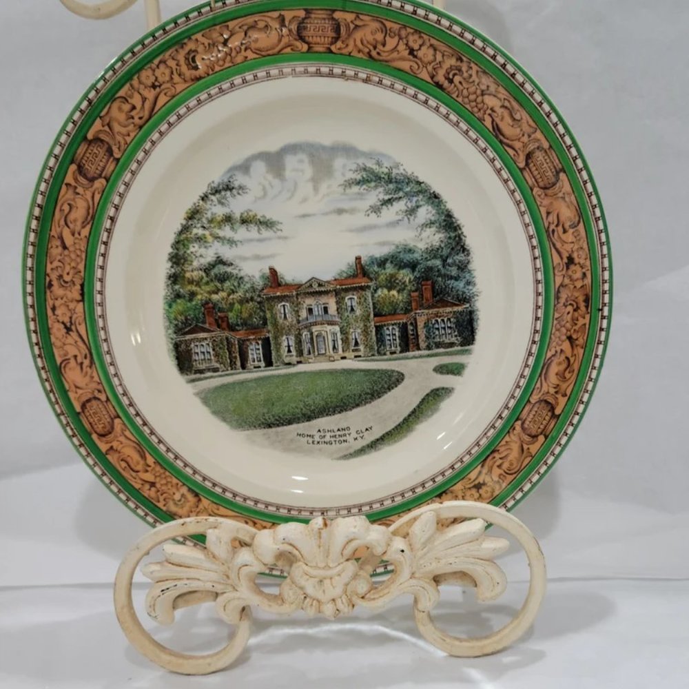 Collectible plate Wall Decor Souvenir Ashland Lexington Kentucky Home of Henry